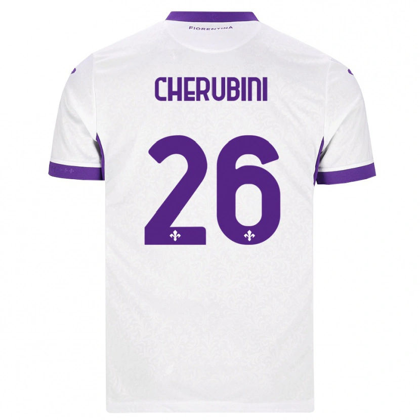 Danxen Damen Maya Cherubini #26 Weiß Lila Auswärtstrikot Trikot 2026/27 T-Shirt Österreich