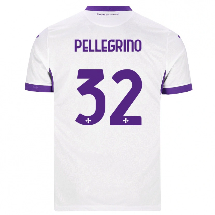 Danxen Damen Mateo Pellegrino #32 Weiß Lila Auswärtstrikot Trikot 2026/27 T-Shirt Österreich