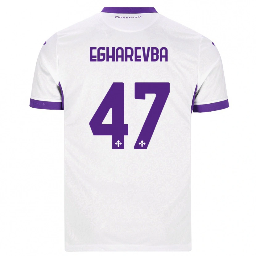 Danxen Damen Fortune Egharevba #47 Weiß Lila Auswärtstrikot Trikot 2026/27 T-Shirt Österreich