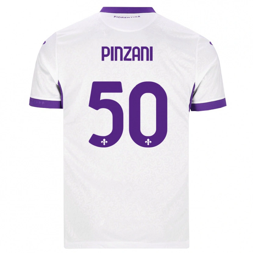 Danxen Damen Lorenzo Pinzani #50 Weiß Lila Auswärtstrikot Trikot 2026/27 T-Shirt Österreich