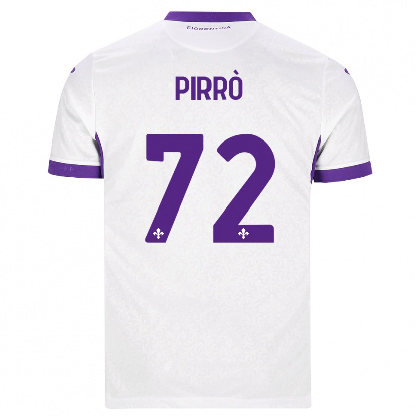 Danxen Damen Antonio Pirrò #72 Weiß Lila Auswärtstrikot Trikot 2026/27 T-Shirt Österreich