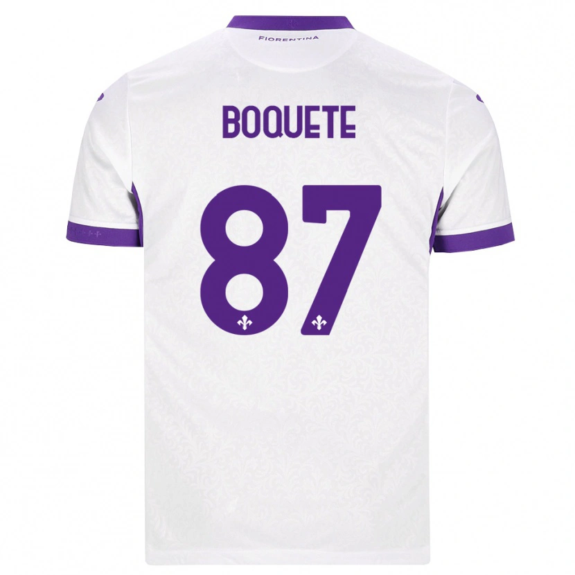 Danxen Damen Veronica Boquete #87 Weiß Lila Auswärtstrikot Trikot 2026/27 T-Shirt Österreich