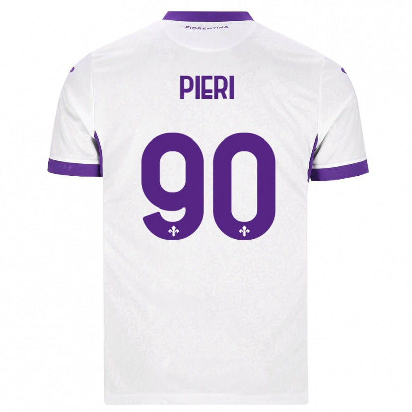 Danxen Damen Arianna Pieri #90 Weiß Lila Auswärtstrikot Trikot 2026/27 T-Shirt Österreich