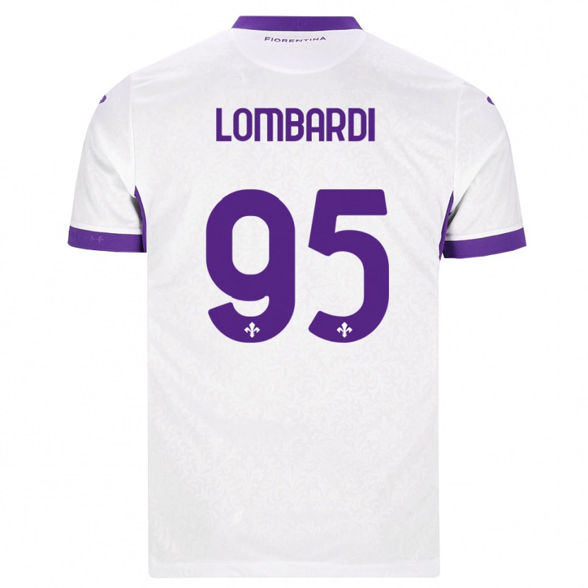 Danxen Damen Emma Lombardi #95 Weiß Lila Auswärtstrikot Trikot 2026/27 T-Shirt Österreich