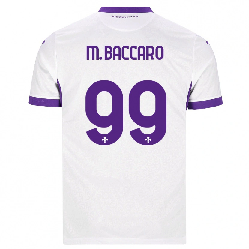 Danxen Damen Giulia Maria Baccaro #99 Weiß Lila Auswärtstrikot Trikot 2026/27 T-Shirt Österreich