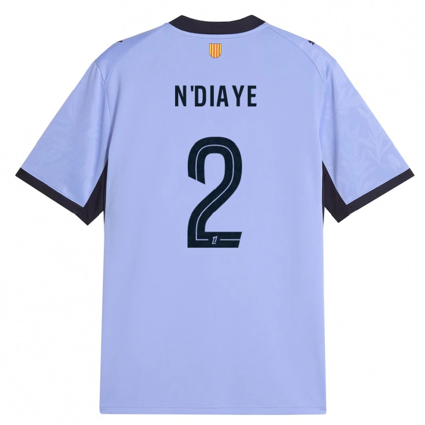 Danxen Damen Osmane N'diaye #2 Lavendelschwarz Ausweichtrikot Trikot 2026/27 T-Shirt Österreich