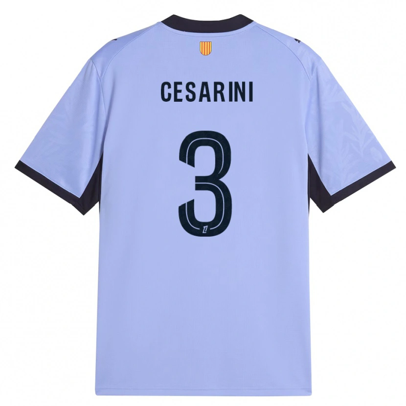Danxen Damen Gaëtan Cesarini #3 Lavendelschwarz Ausweichtrikot Trikot 2026/27 T-Shirt Österreich