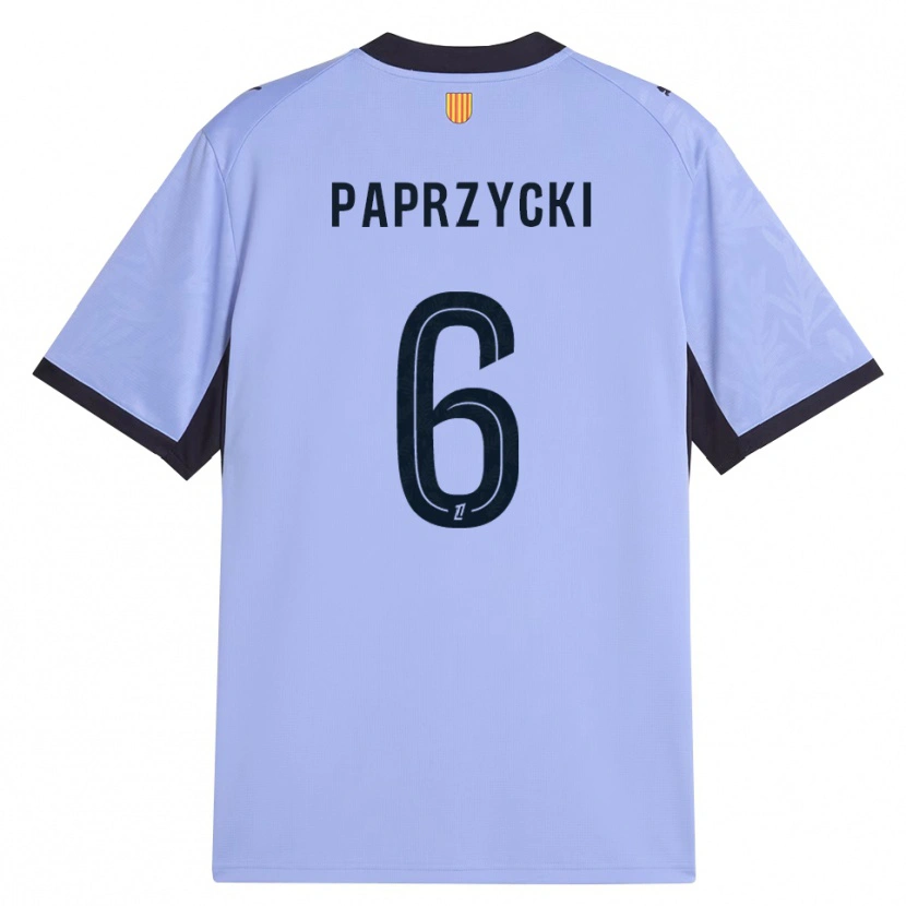 Danxen Damen Aurore Paprzycki #6 Lavendelschwarz Ausweichtrikot Trikot 2026/27 T-Shirt Österreich