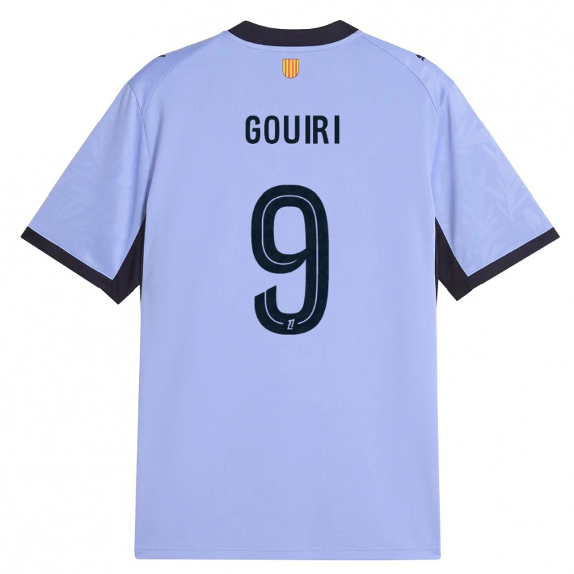 Danxen Damen Amine Gouiri #9 Lavendelschwarz Ausweichtrikot Trikot 2026/27 T-Shirt Österreich