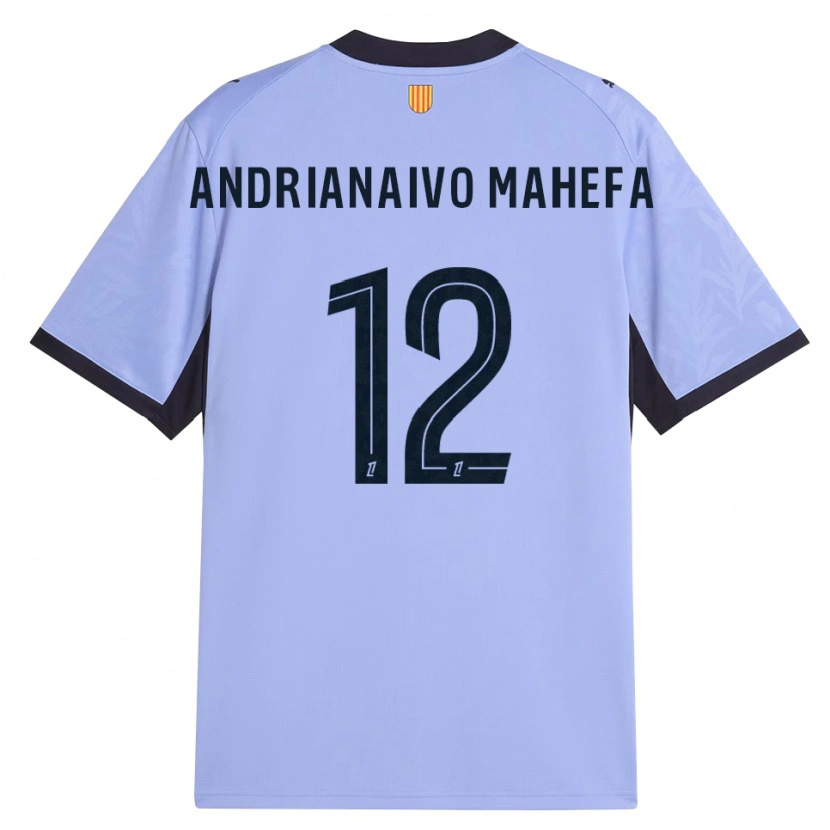 Danxen Damen Mathis Andrianaivo Mahefa #12 Lavendelschwarz Ausweichtrikot Trikot 2026/27 T-Shirt Österreich