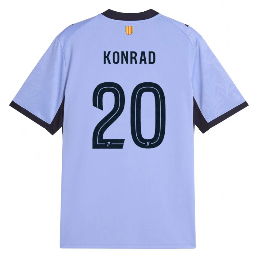 Danxen Damen Konrad De La Fuente #20 Lavendelschwarz Ausweichtrikot Trikot 2026/27 T-Shirt Österreich