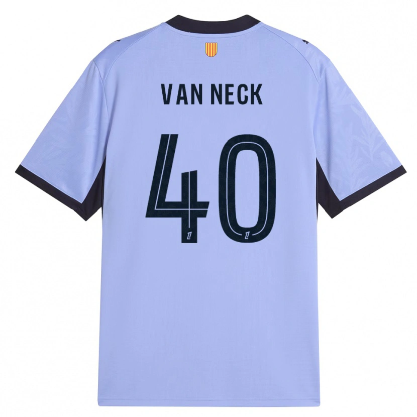 Danxen Damen Jelle Van Neck #40 Lavendelschwarz Ausweichtrikot Trikot 2026/27 T-Shirt Österreich