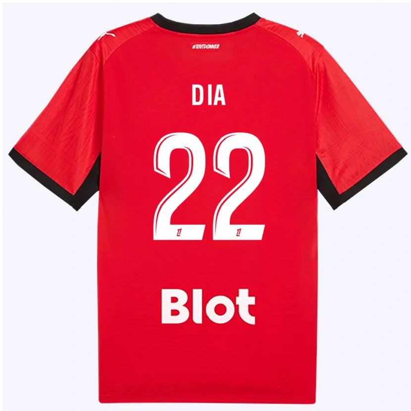 Danxen Damen Boulaye Dia #22 Rot Schwarz Weiß Heimtrikot Trikot 2026/27 T-Shirt Österreich