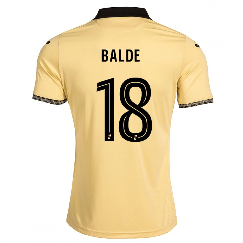 Danxen Damen Ibrahima Baldé #18 Navajoweiß Schwarz Auswärtstrikot Trikot 2026/27 T-Shirt Österreich