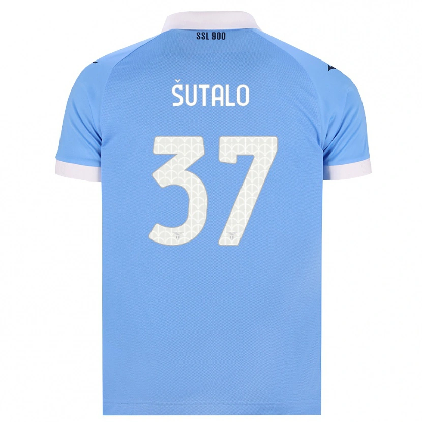 Danxen Kinder Josip Sutalo #37 Hellblau Schwarz Weiß Heimtrikot Trikot 2026/27 T-Shirt Österreich