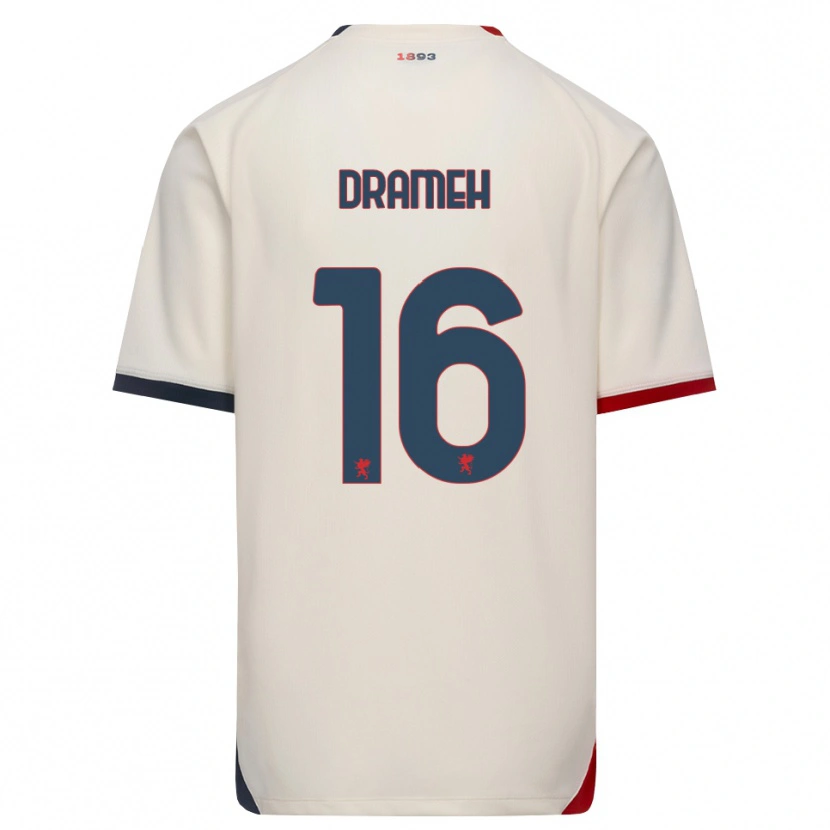 Danxen Kinder Cody Drameh #16 Creme Rot Auswärtstrikot Trikot 2026/27 T-Shirt Österreich