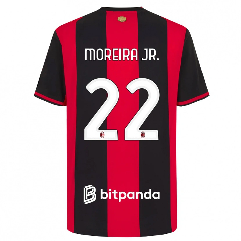 Danxen Kinder Diego Moreira #22 Rot Schwarz Weiß Heimtrikot Trikot 2026/27 T-Shirt Österreich