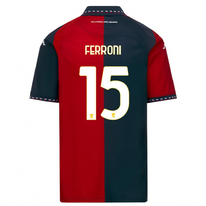 Danxen Kinder Leonardo Ferroni #15 Rot Schwarz Weiß Heimtrikot Trikot 2026/27 T-Shirt Österreich