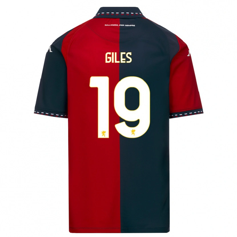 Danxen Kinder Heidi Giles #19 Rot Schwarz Weiß Heimtrikot Trikot 2026/27 T-Shirt Österreich