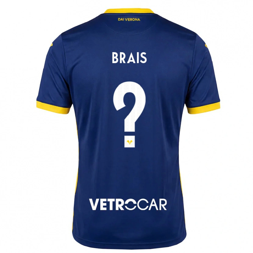 Danxen Kinder Alessandro Brais #0 Königsblau Gelb Weiß Heimtrikot Trikot 2026/27 T-Shirt Österreich