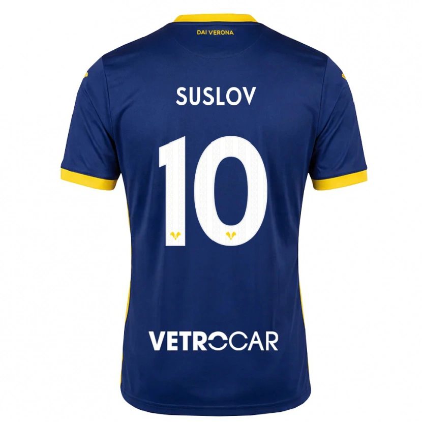 Danxen Kinder Tomas Suslov #10 Königsblau Gelb Weiß Heimtrikot Trikot 2026/27 T-Shirt Österreich