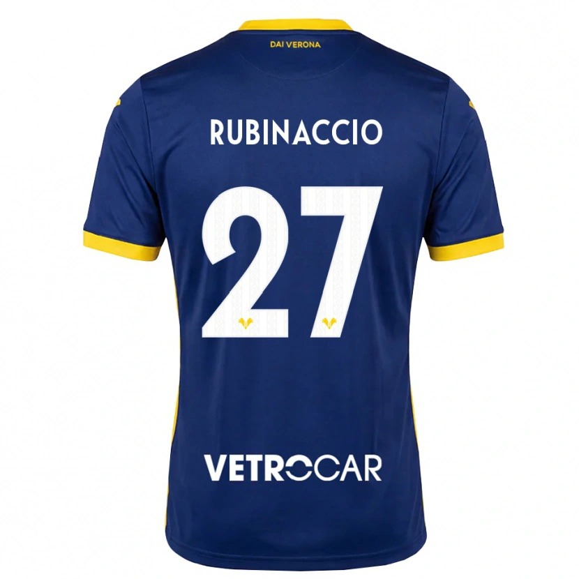 Danxen Kinder Nikol Rubinaccio #27 Königsblau Gelb Weiß Heimtrikot Trikot 2026/27 T-Shirt Österreich
