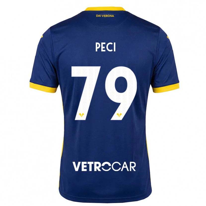 Danxen Kinder Jurgen Peci #79 Königsblau Gelb Weiß Heimtrikot Trikot 2026/27 T-Shirt Österreich