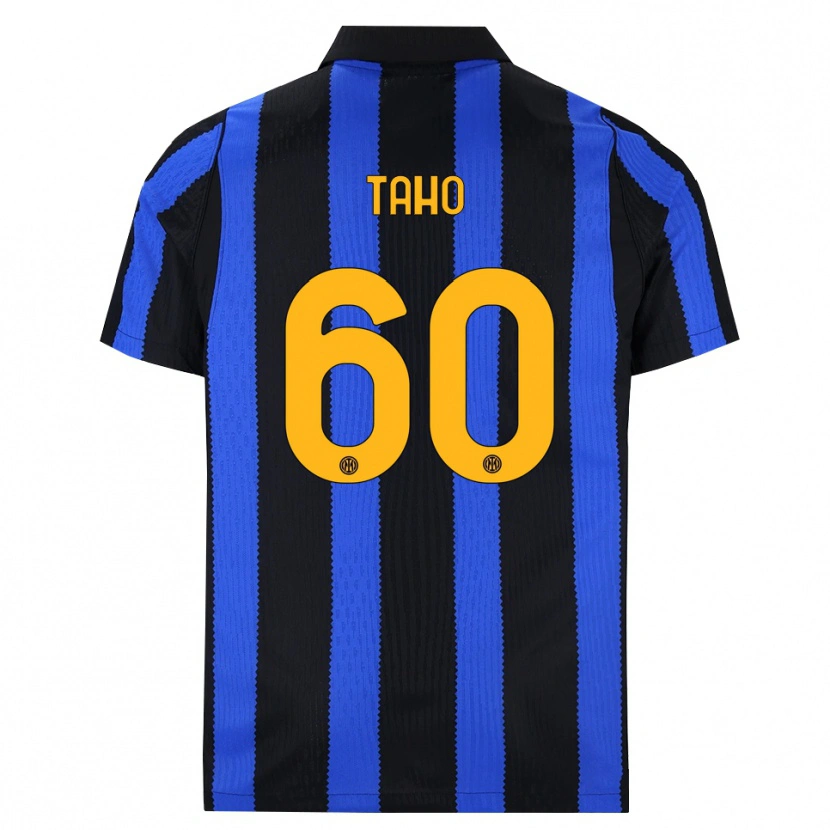 Danxen Kinder Alain Taho #60 Schwarz Blau Gelb Heimtrikot Trikot 2026/27 T-Shirt Österreich