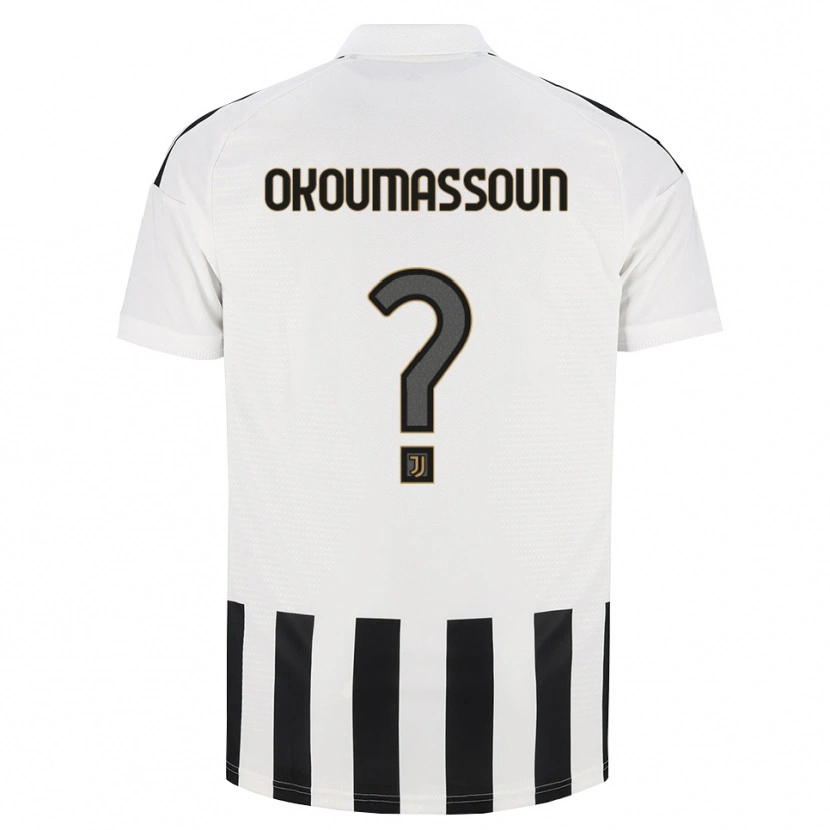 Danxen Kinder Ismaele Okoumassoun #0 Schwarz Weiß Braun Heimtrikot Trikot 2026/27 T-Shirt Österreich