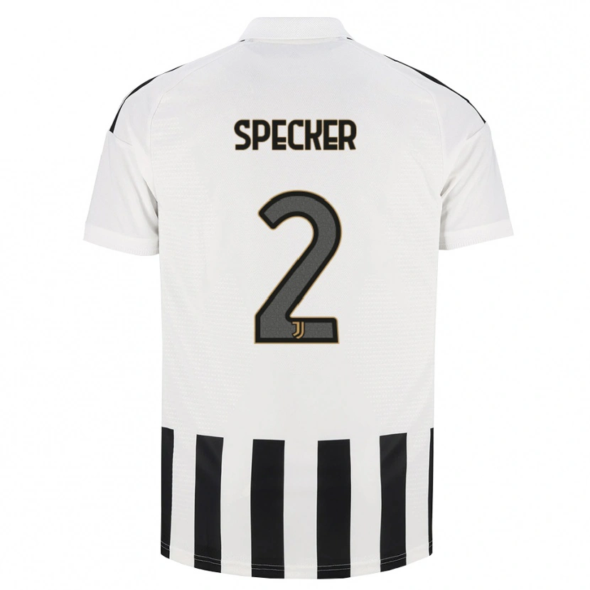 Danxen Kinder Stefano Specker #2 Schwarz Weiß Braun Heimtrikot Trikot 2026/27 T-Shirt Österreich