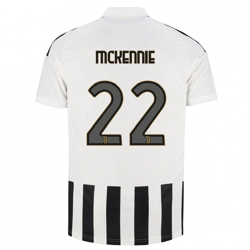 Danxen Kinder Weston Mckennie #22 Schwarz Weiß Braun Heimtrikot Trikot 2026/27 T-Shirt Österreich