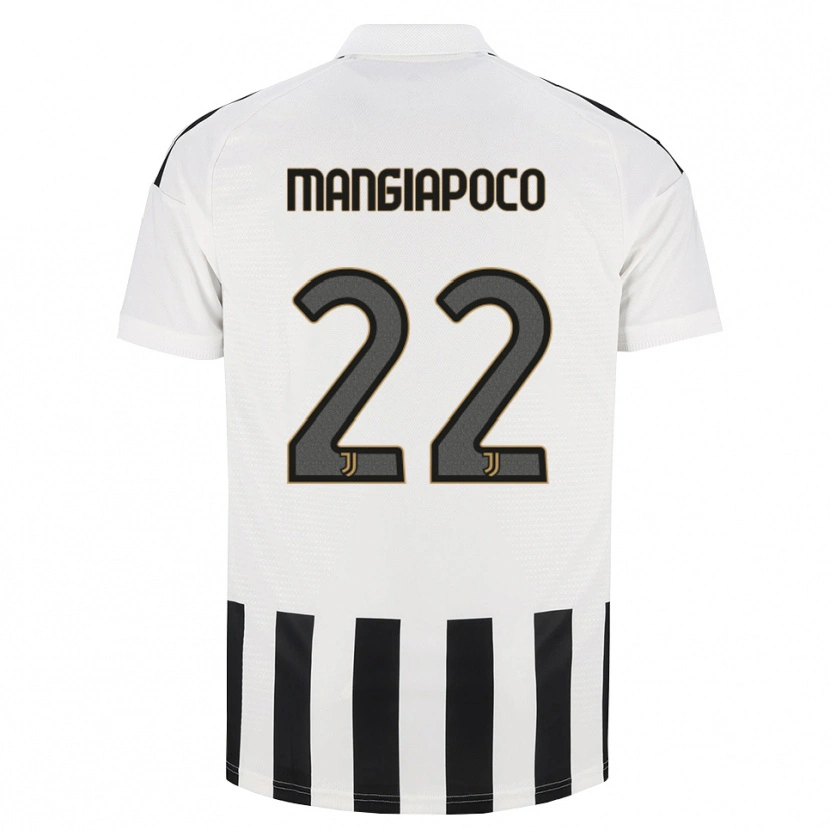 Danxen Kinder Stefano Mangiapoco #22 Schwarz Weiß Braun Heimtrikot Trikot 2026/27 T-Shirt Österreich