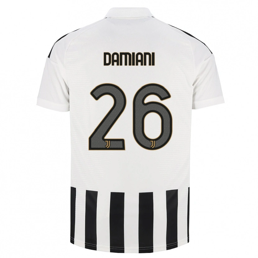Danxen Kinder Samuele Damiani #26 Schwarz Weiß Braun Heimtrikot Trikot 2026/27 T-Shirt Österreich