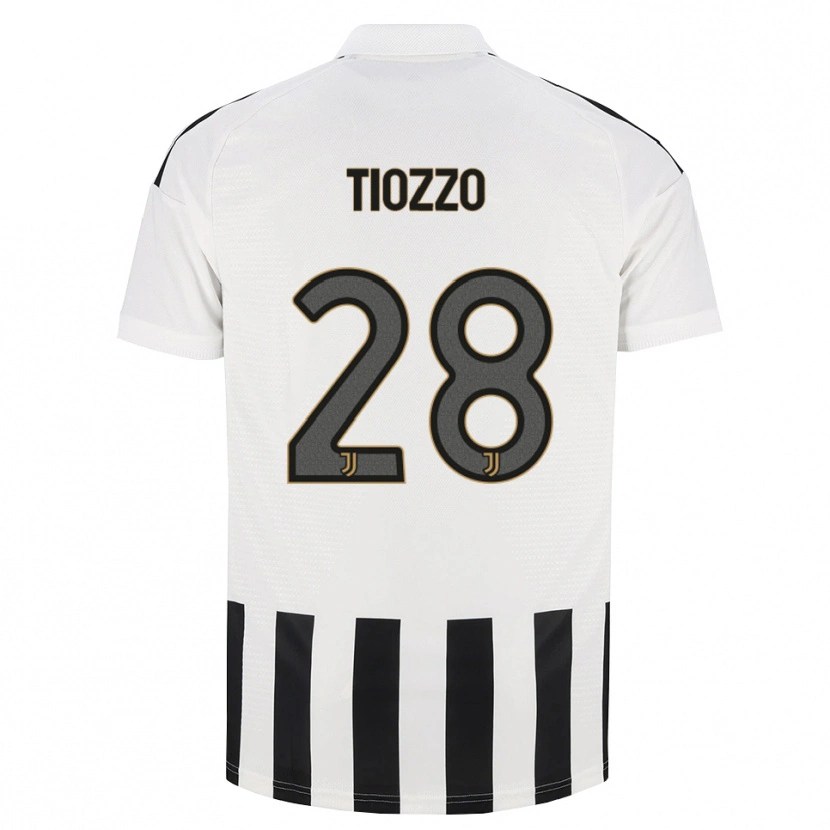 Danxen Kinder Marco Tiozzo #28 Schwarz Weiß Braun Heimtrikot Trikot 2026/27 T-Shirt Österreich