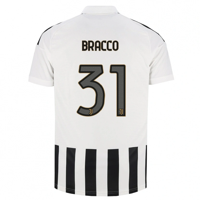 Danxen Kinder Luca Bracco #31 Schwarz Weiß Braun Heimtrikot Trikot 2026/27 T-Shirt Österreich