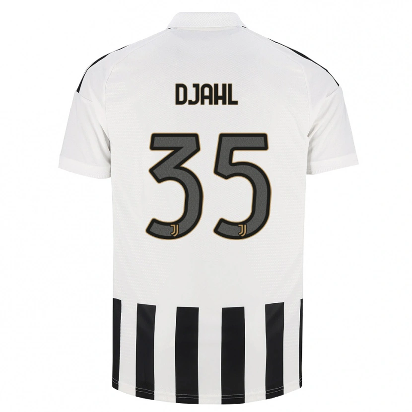 Danxen Kinder Rayan Djahl #35 Schwarz Weiß Braun Heimtrikot Trikot 2026/27 T-Shirt Österreich