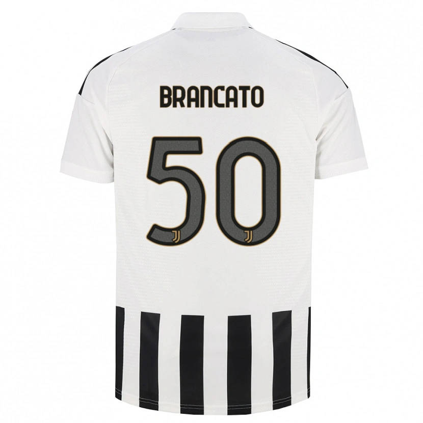 Danxen Kinder Alessandro Brancato #50 Schwarz Weiß Braun Heimtrikot Trikot 2026/27 T-Shirt Österreich