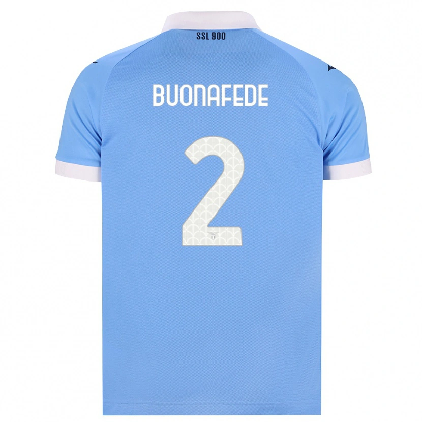 Danxen Kinder Tommaso Buonafede #2 Hellblau Schwarz Weiß Heimtrikot Trikot 2026/27 T-Shirt Österreich