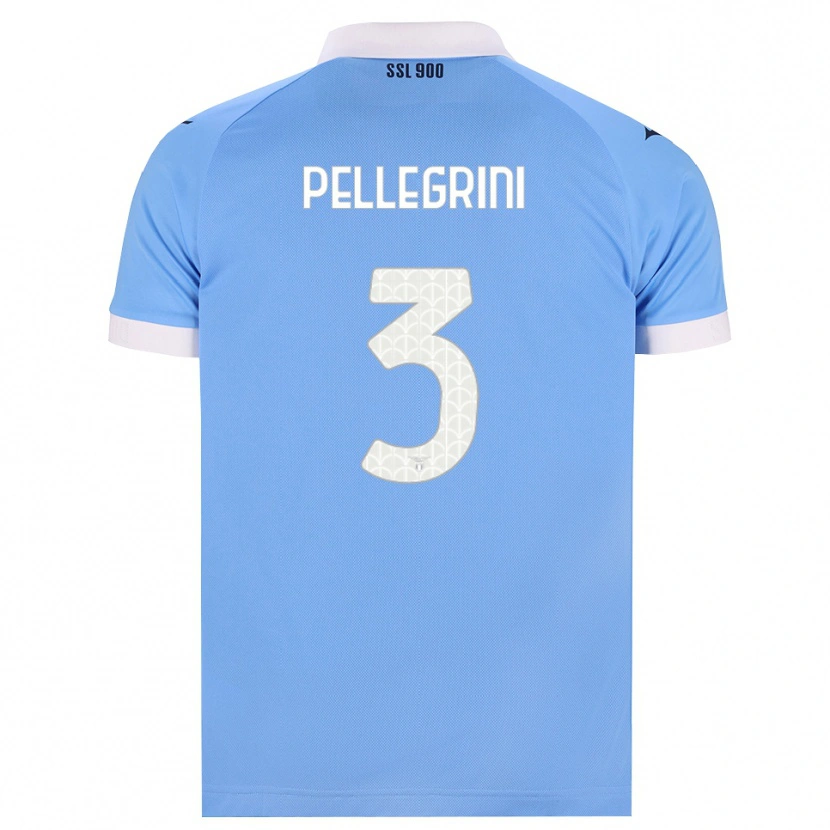 Danxen Kinder Luca Pellegrini #3 Hellblau Schwarz Weiß Heimtrikot Trikot 2026/27 T-Shirt Österreich