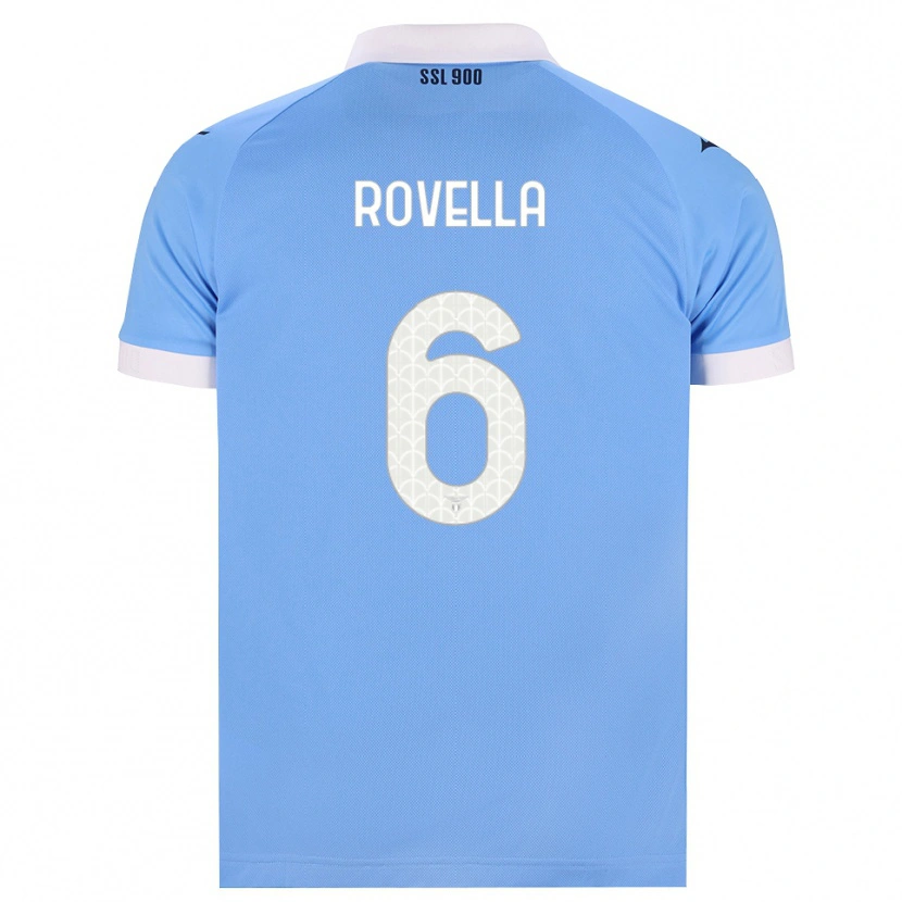 Danxen Kinder Nicolò Rovella #6 Hellblau Schwarz Weiß Heimtrikot Trikot 2026/27 T-Shirt Österreich