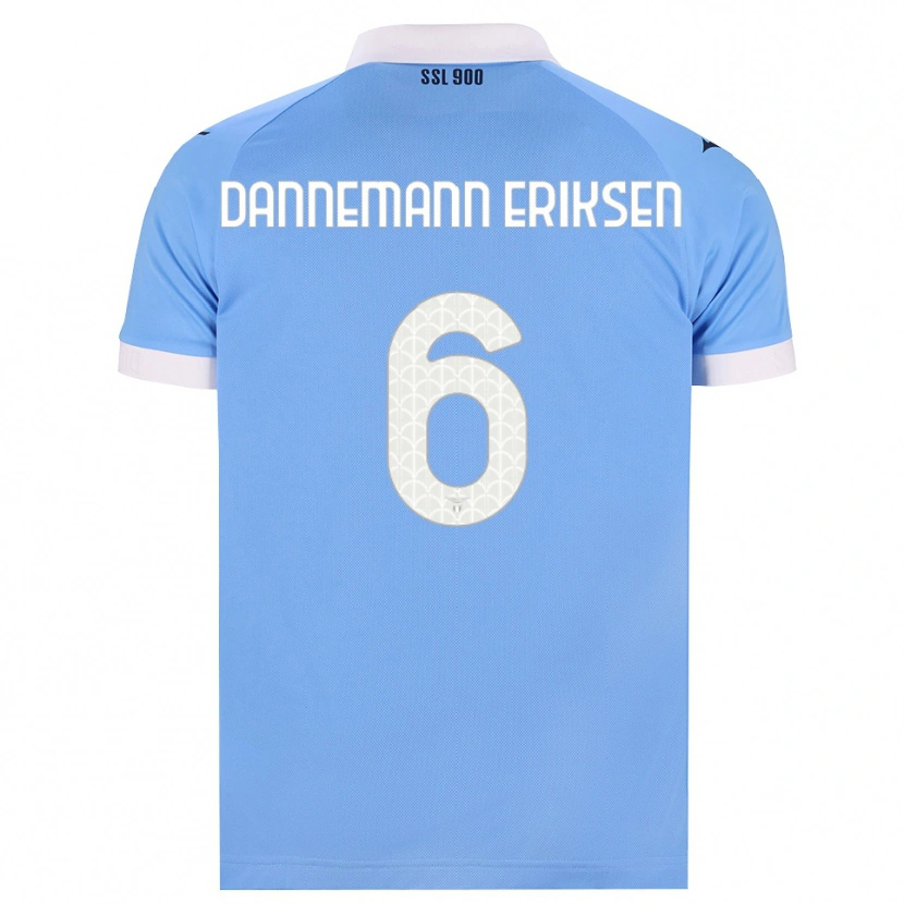 Danxen Kinder Louise Dannemann Eriksen #6 Hellblau Schwarz Weiß Heimtrikot Trikot 2026/27 T-Shirt Österreich