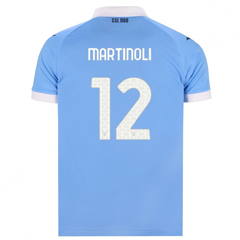 Danxen Kinder Elettra Martinoli #12 Hellblau Schwarz Weiß Heimtrikot Trikot 2026/27 T-Shirt Österreich