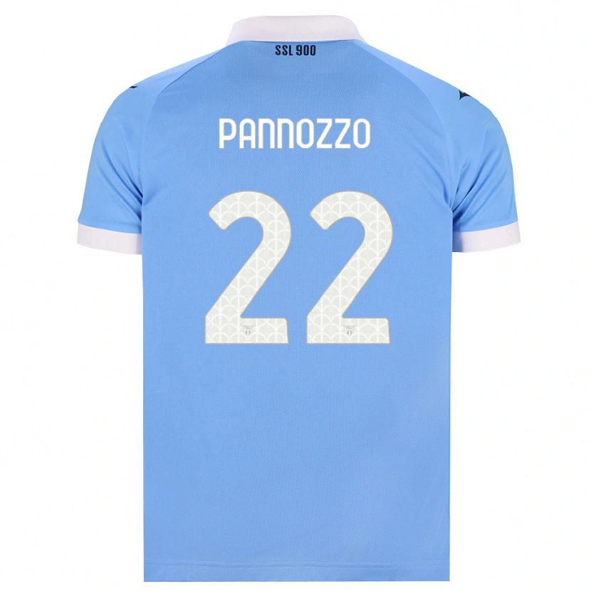 Danxen Kinder Nicolò Pannozzo #22 Hellblau Schwarz Weiß Heimtrikot Trikot 2026/27 T-Shirt Österreich