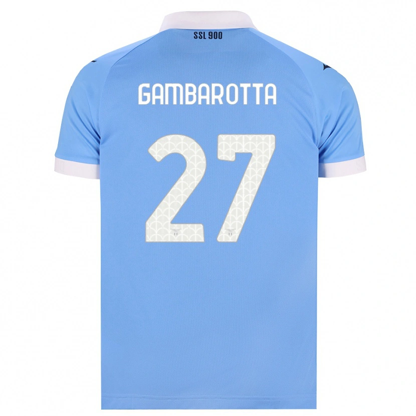 Danxen Kinder Margot Gambarotta #27 Hellblau Schwarz Weiß Heimtrikot Trikot 2026/27 T-Shirt Österreich