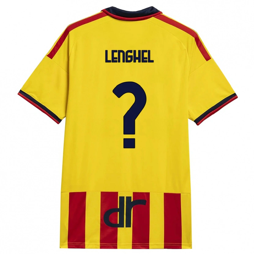 Danxen Kinder Edmond Lenghel #0 Gelb Rot Heimtrikot Trikot 2026/27 T-Shirt Österreich