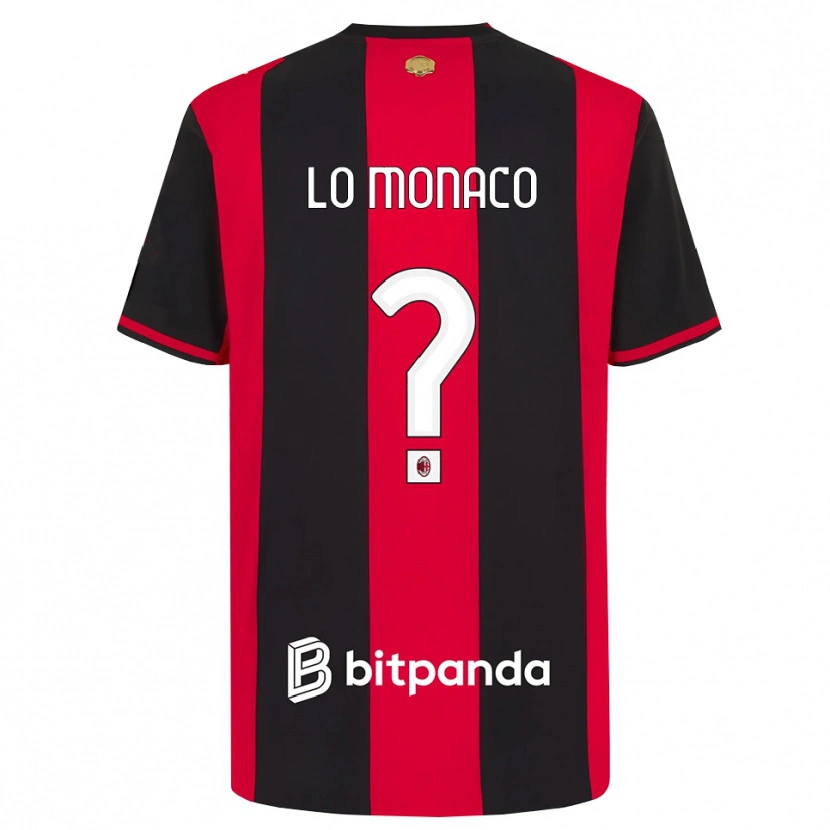 Danxen Kinder Kevin Lo Monaco #0 Rot Schwarz Weiß Heimtrikot Trikot 2026/27 T-Shirt Österreich