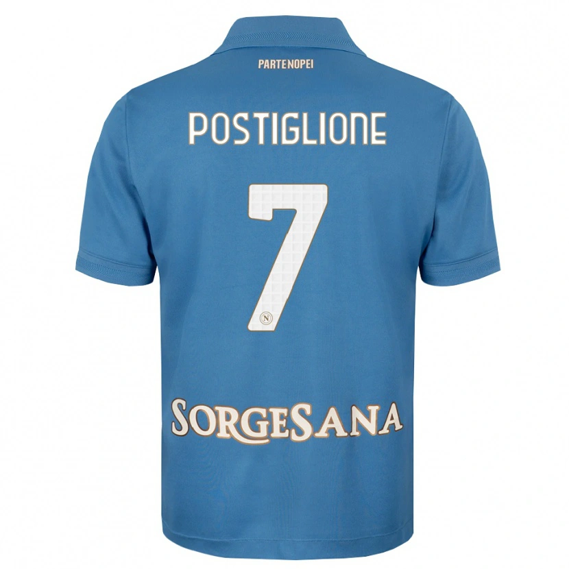 Danxen Kinder Tommaso Postiglione #7 Nebelblau Weiß Heimtrikot Trikot 2026/27 T-Shirt Österreich