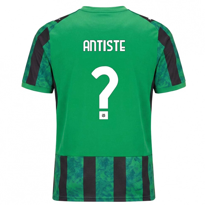 Danxen Kinder Janis Antiste #0 Grün Schwarz Weiß Heimtrikot Trikot 2026/27 T-Shirt Österreich