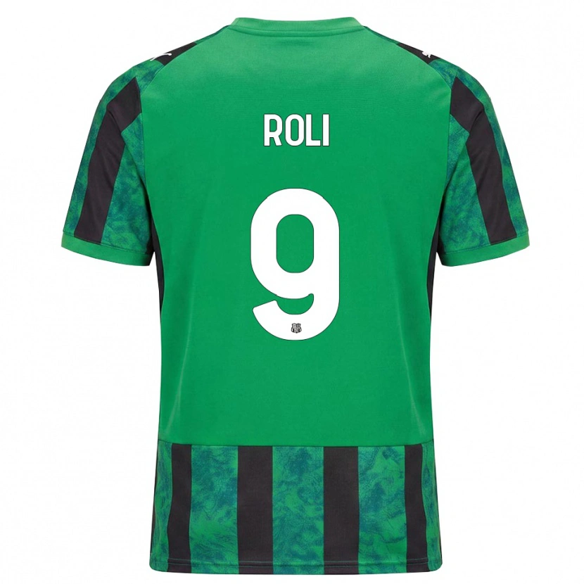 Danxen Kinder Riccardo Roli #9 Grün Schwarz Weiß Heimtrikot Trikot 2026/27 T-Shirt Österreich