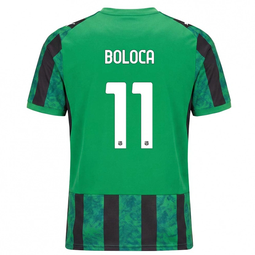 Danxen Kinder Daniel Boloca #11 Grün Schwarz Weiß Heimtrikot Trikot 2026/27 T-Shirt Österreich